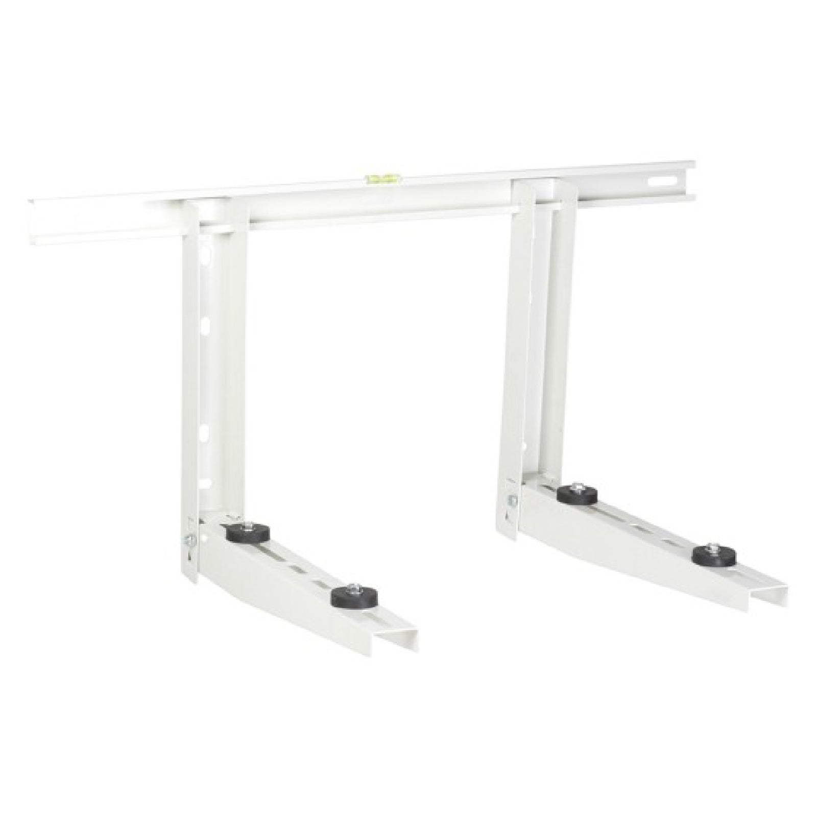 Staffe per condizionatori con traversa a "C" in lamiera elettrozincata con kit fissaggi e viteria