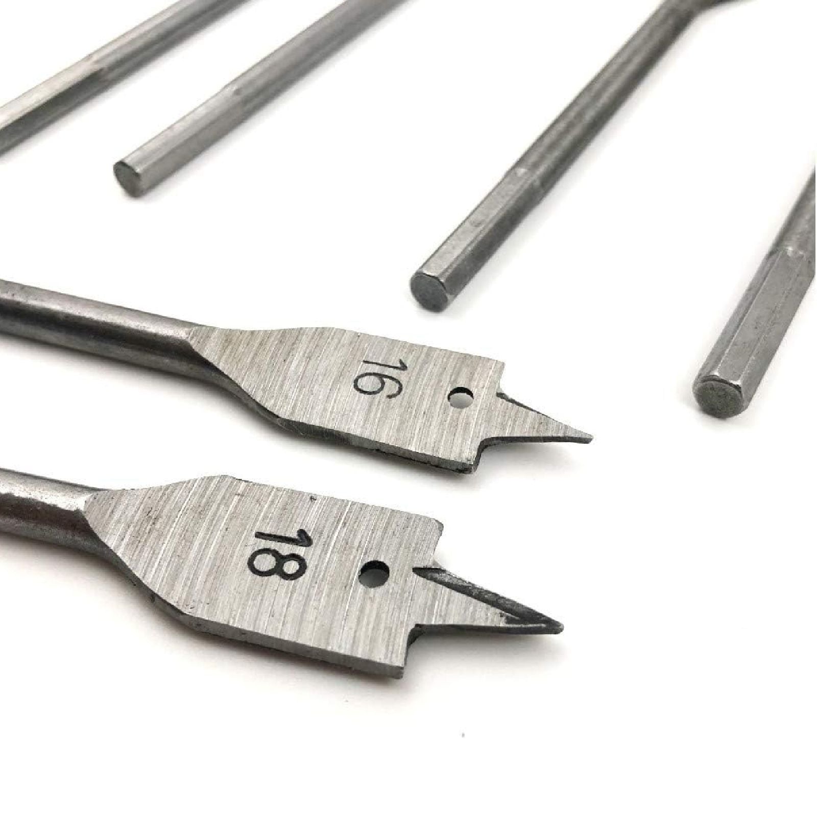 Mecchia in acciaio con gambo di Ø 6 mm per la lavorazione del legno