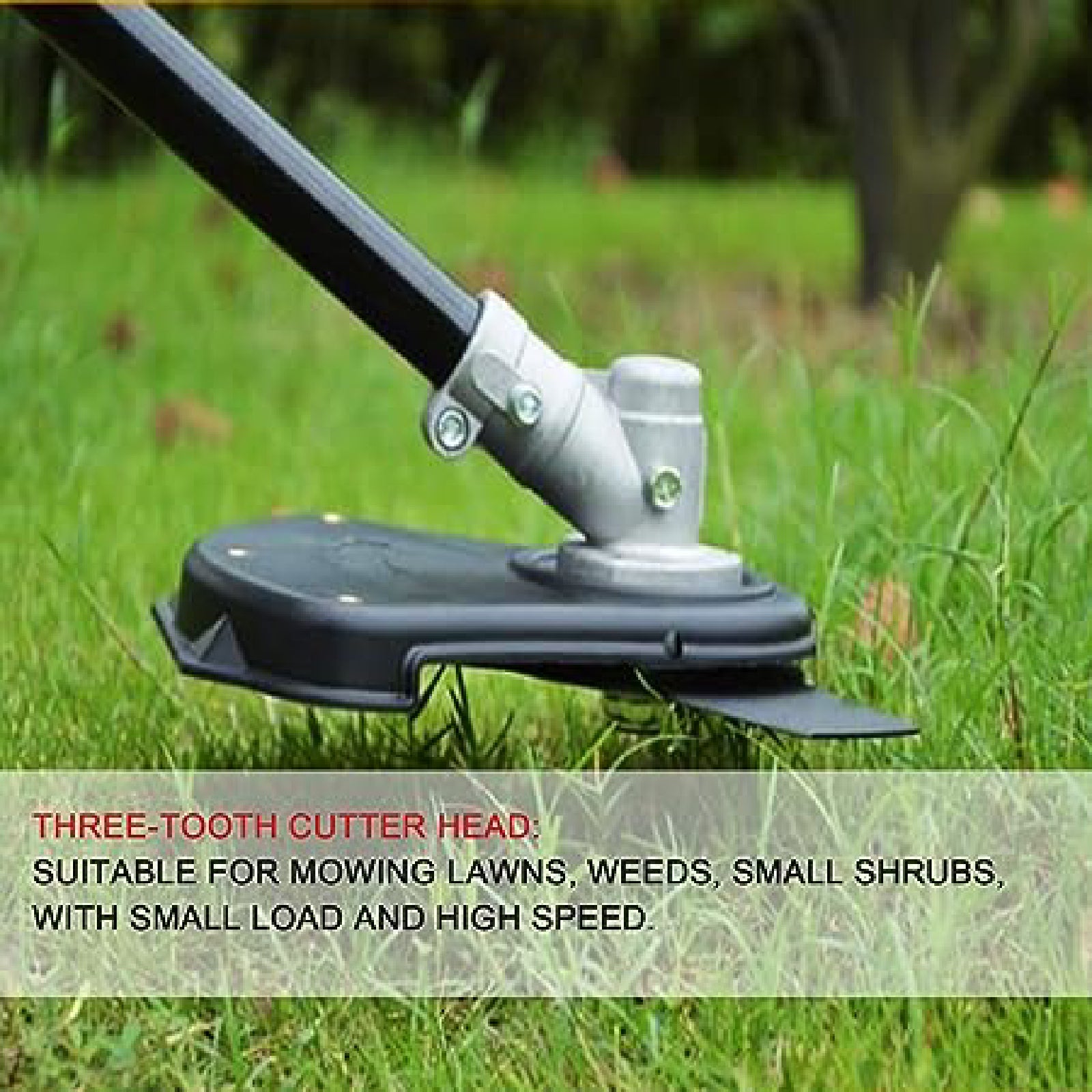 Lama a 3 denti "LIF" in acciaio SKS per taglio erba 255 mm