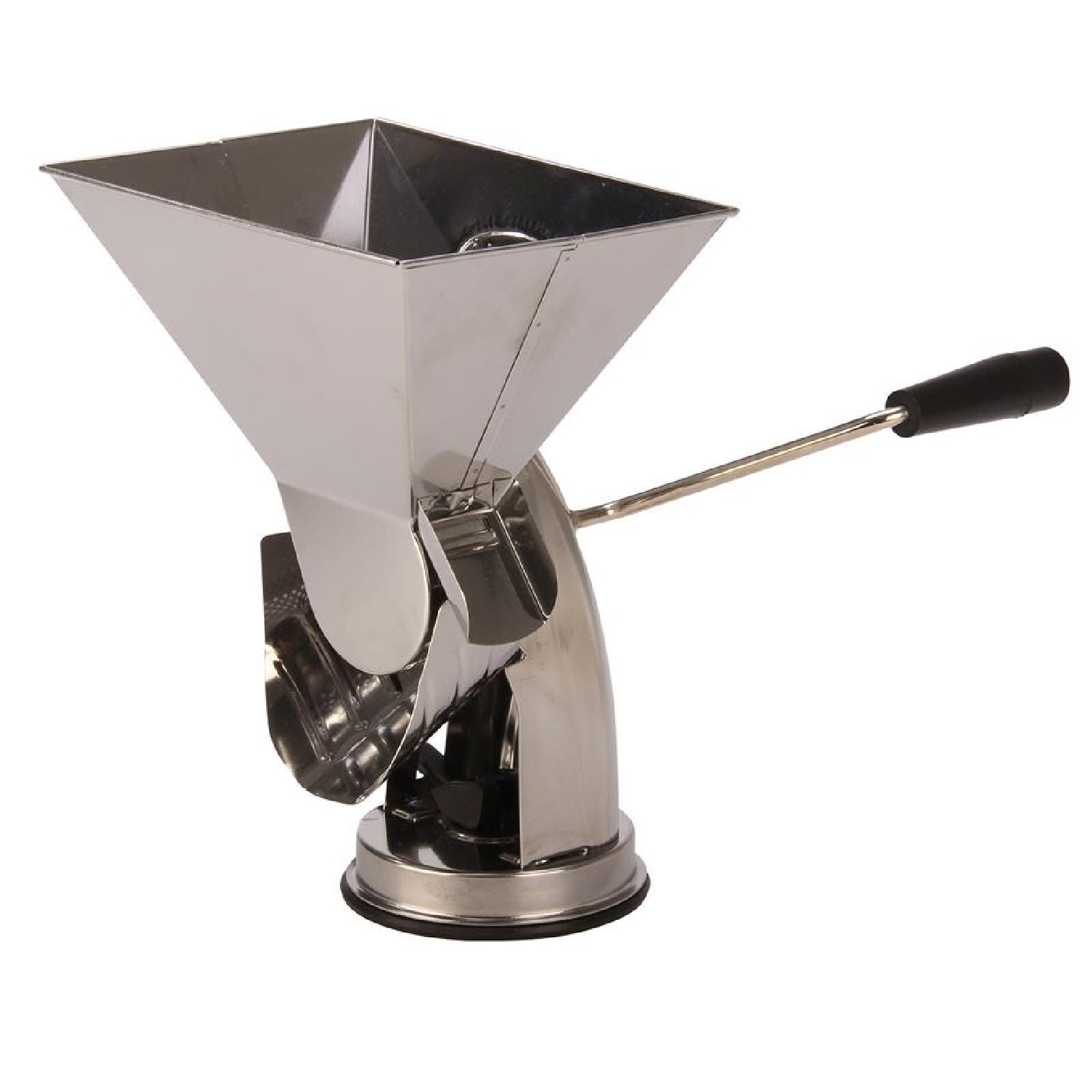 Passapomodoro manuale "Super Gulliver" in acciaio inox con rullo in alluminio