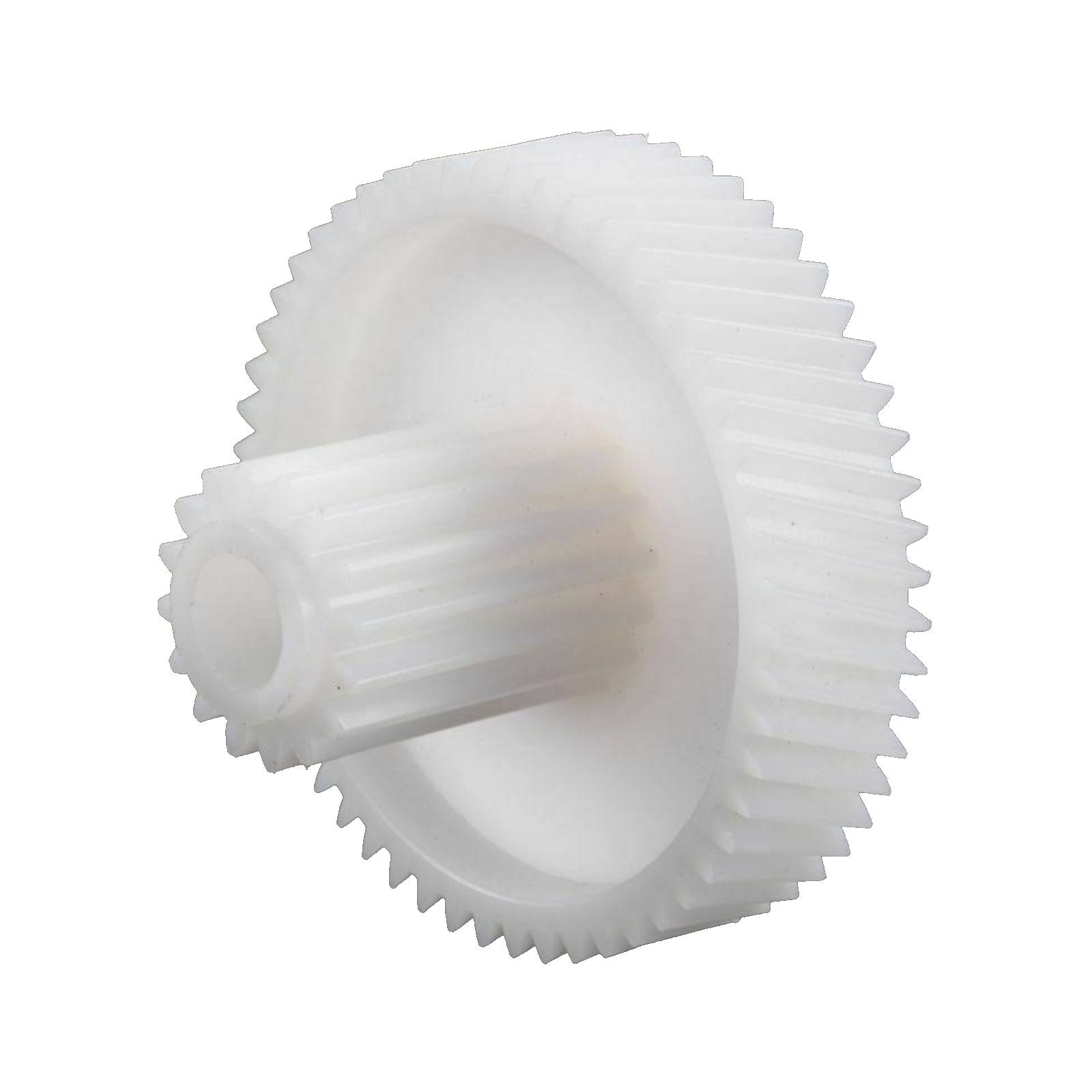 Kit da 2 ingranaggi in plastica progettati per essere utilizzati con uno spremipomodoro "SM"