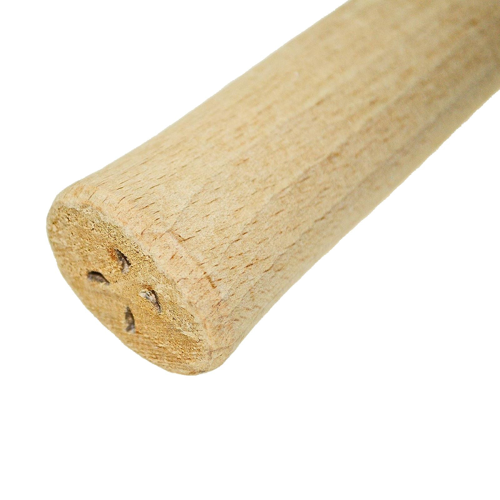 Manico di ricambio in faggio verniciato per martello da banco