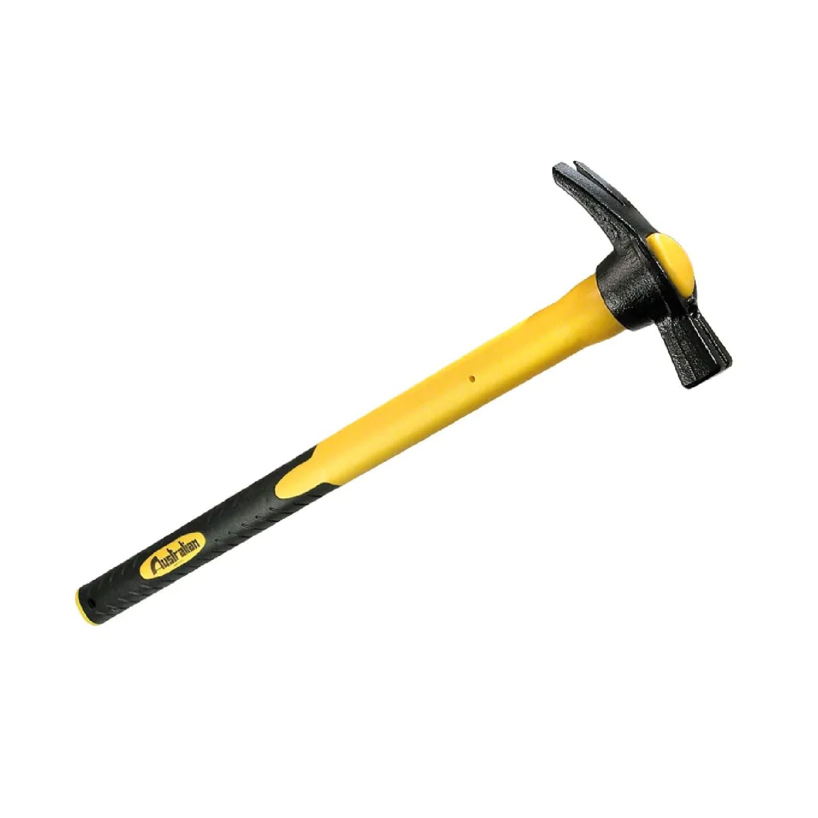 Martello per carpentiere con calamita e manico in fibra di vetro e gomma