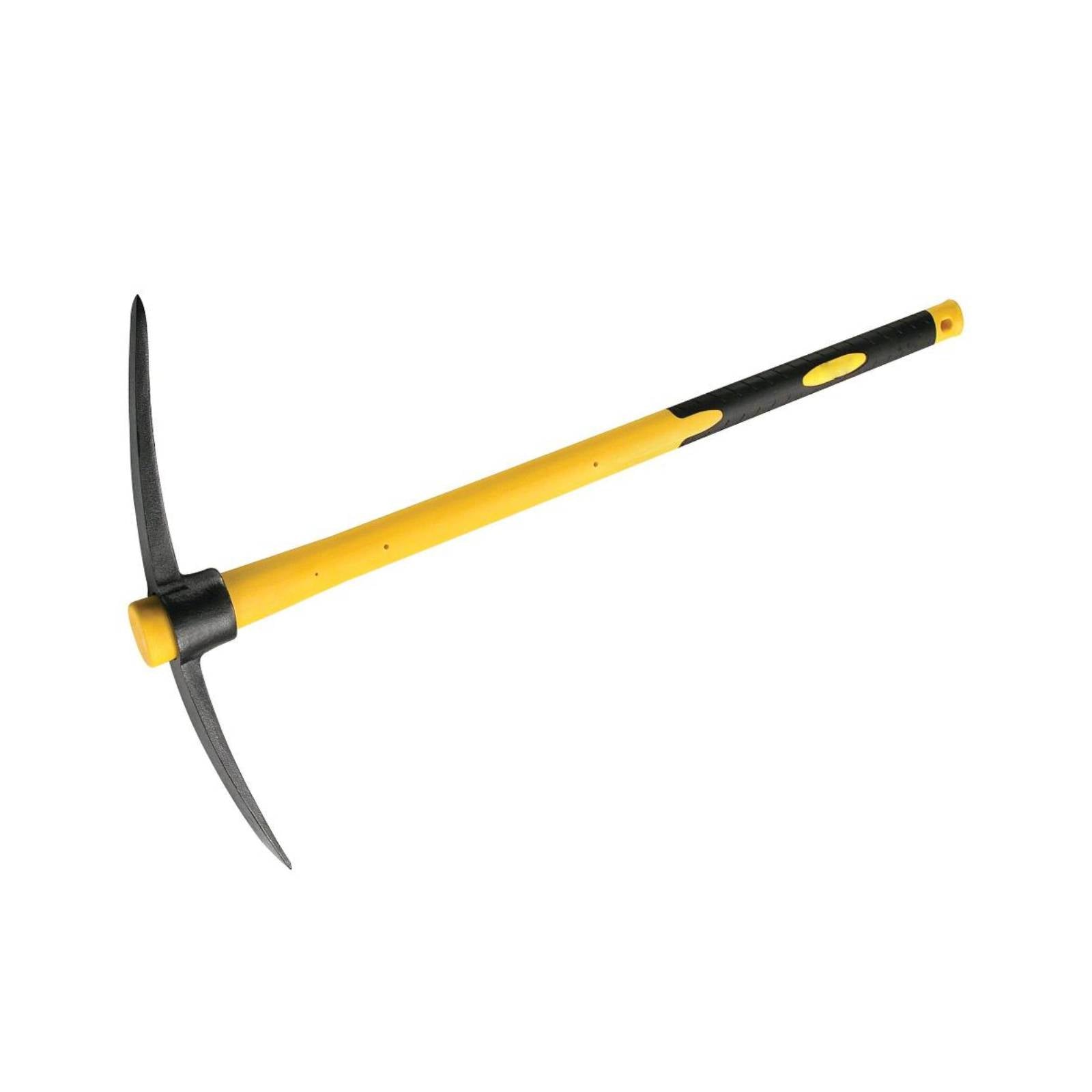 Piccone in acciaio forgiato con manico in resina e impugnatura antisci