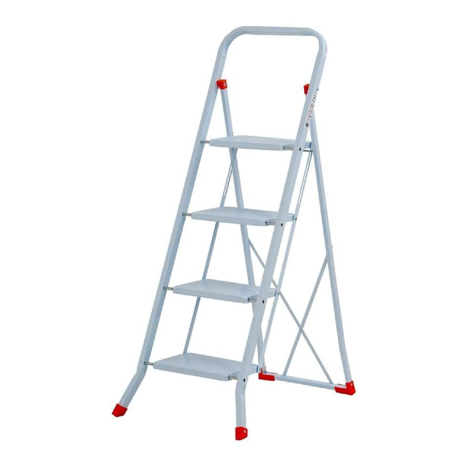 Sgabello apribile "Sempre Utile" in acciaio verniciato con portata fino a 150 Kg