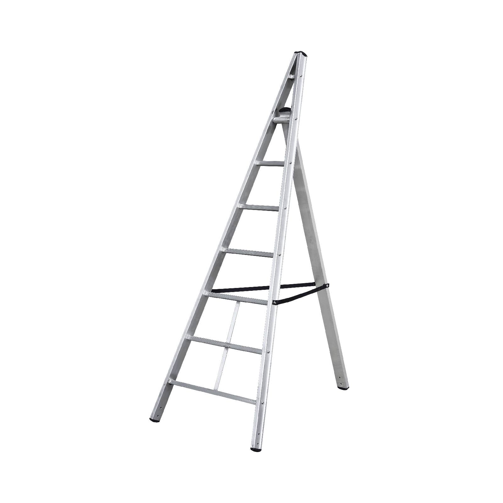 Scala triangolare "Trittika" in alluminio leggero e resistente ideale per l'agricoltura