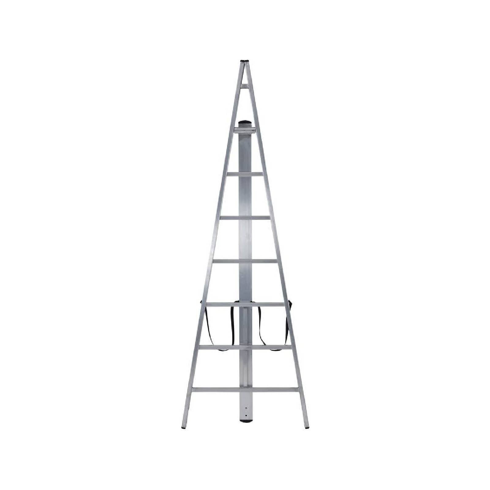 Scala triangolare "Trittika" in alluminio leggero e resistente ideale per l'agricoltura