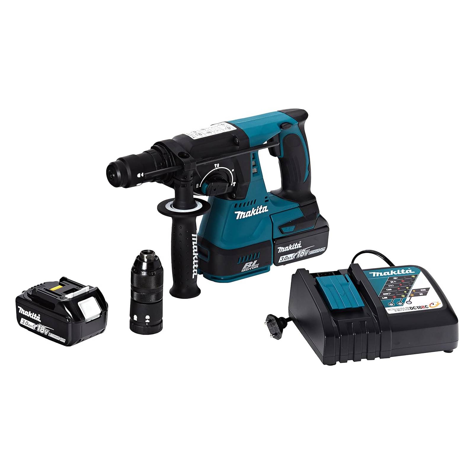 Tassellatore "DHR243RTJ-B" a batteria da 18 V