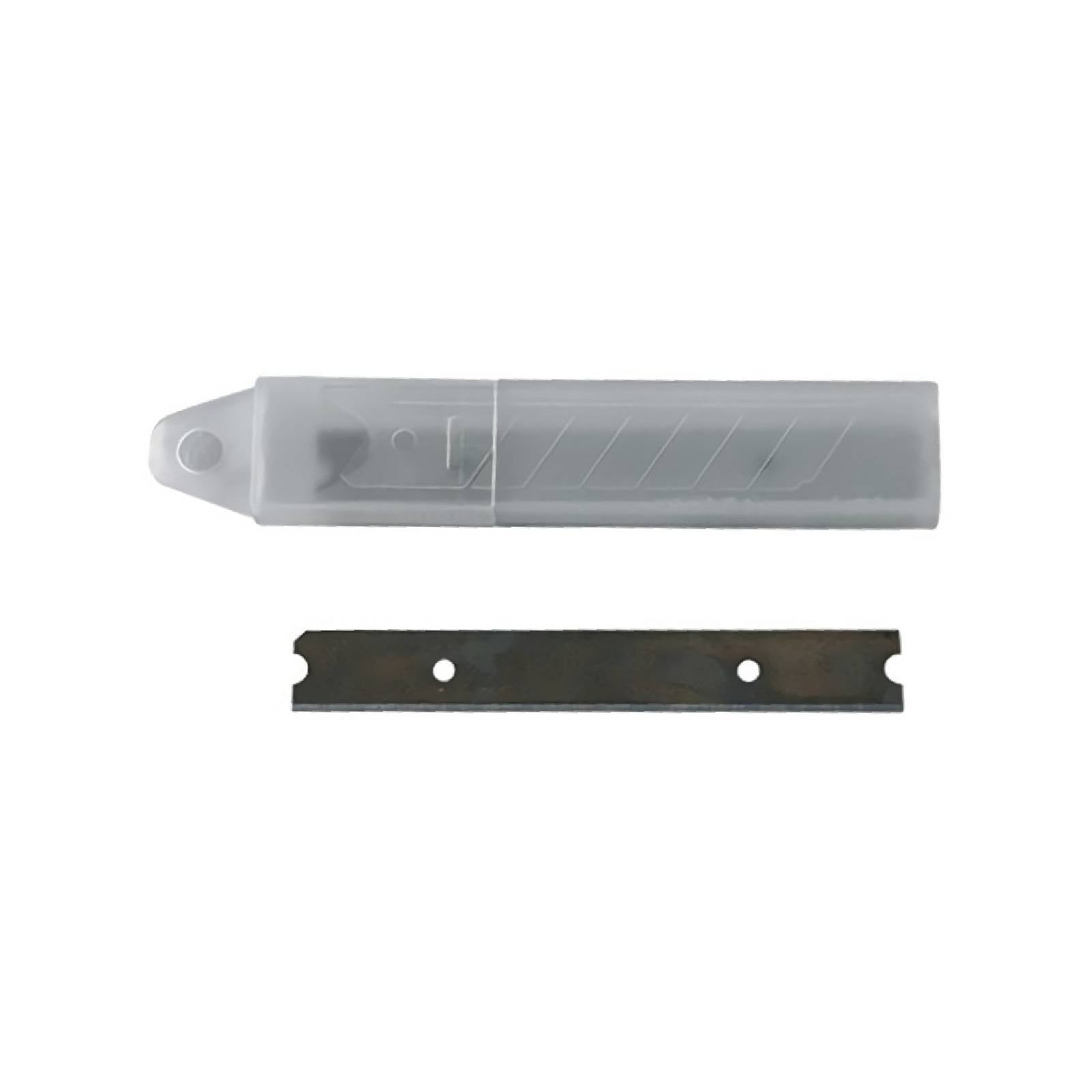 Lame di ricambio da 10 cm per raschietto in metallo in confezione da 10 pezzi