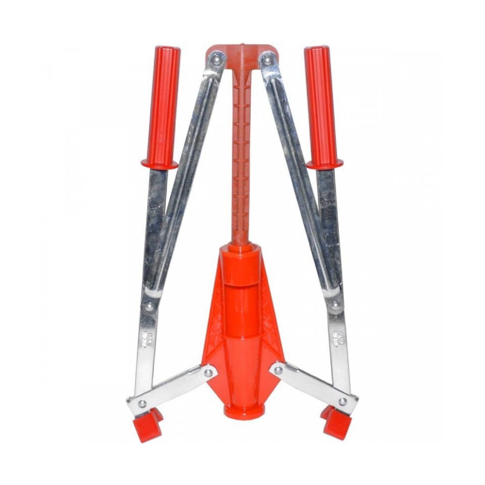 Tappatrice a pinza con morsetti realizzata in nylon resistente e acciaio zincocromato Ø 26 mm