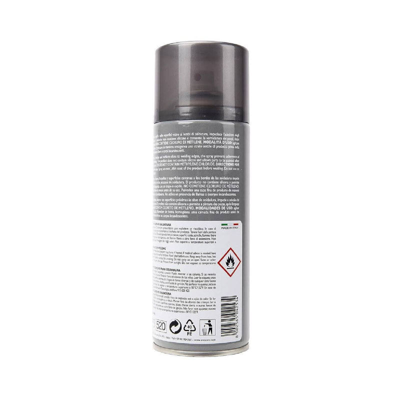 Detergente spray "Help Antiadesivo" ideale per impedire l'adesione degli spruzzi nel corso delle saldature 400 ml