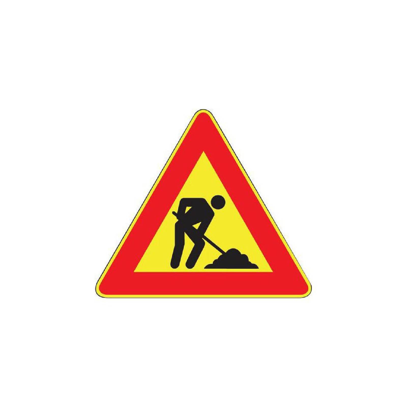 segnale di lavori in corso