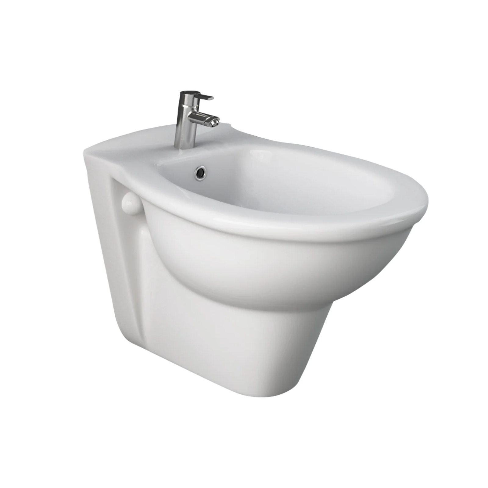 Bidet sospeso "KARLA" in ceramica per arredamento moderno