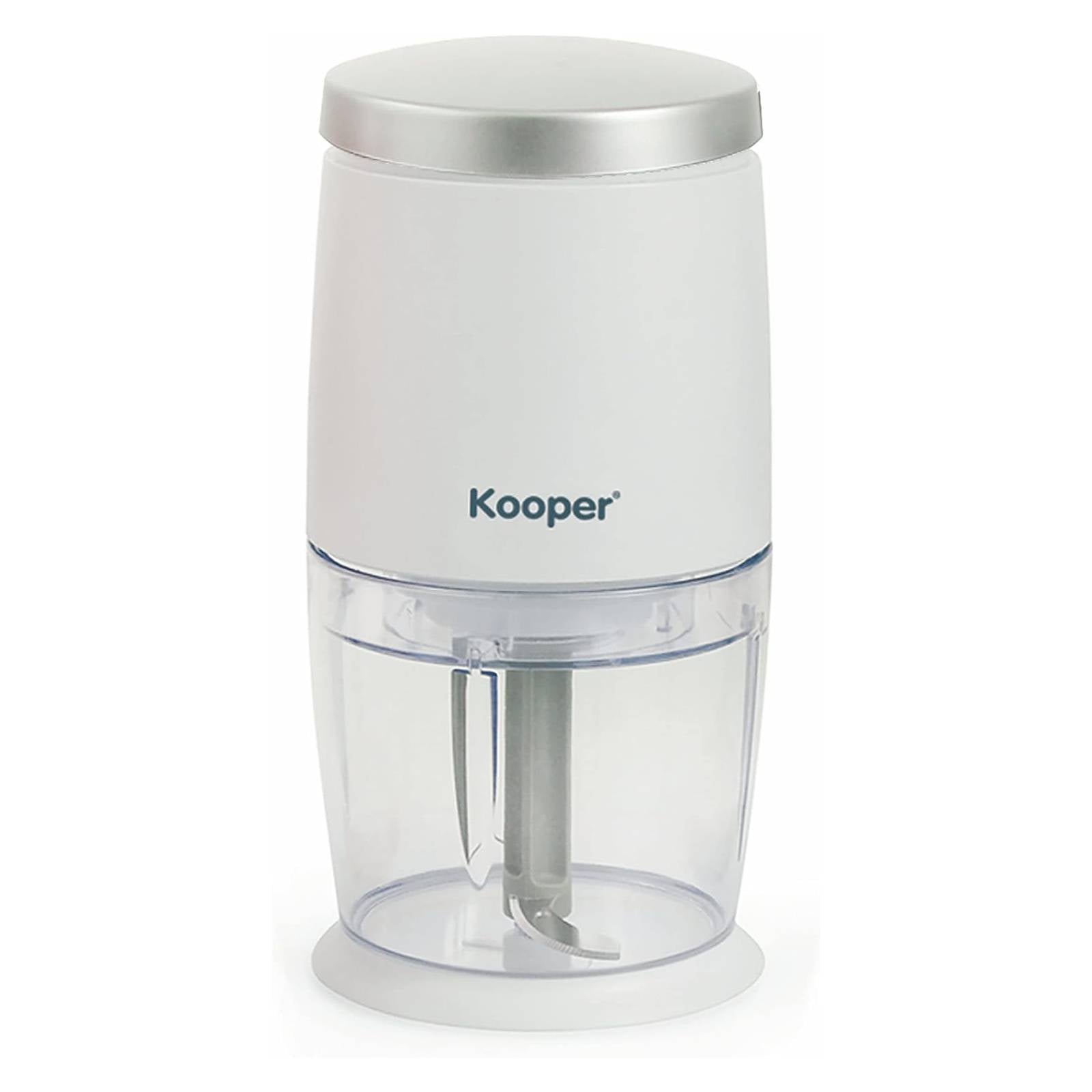 Tritatutto mini "Easy chopper" per tritare e sminuzzare con recipiente in plastica da 400 ml