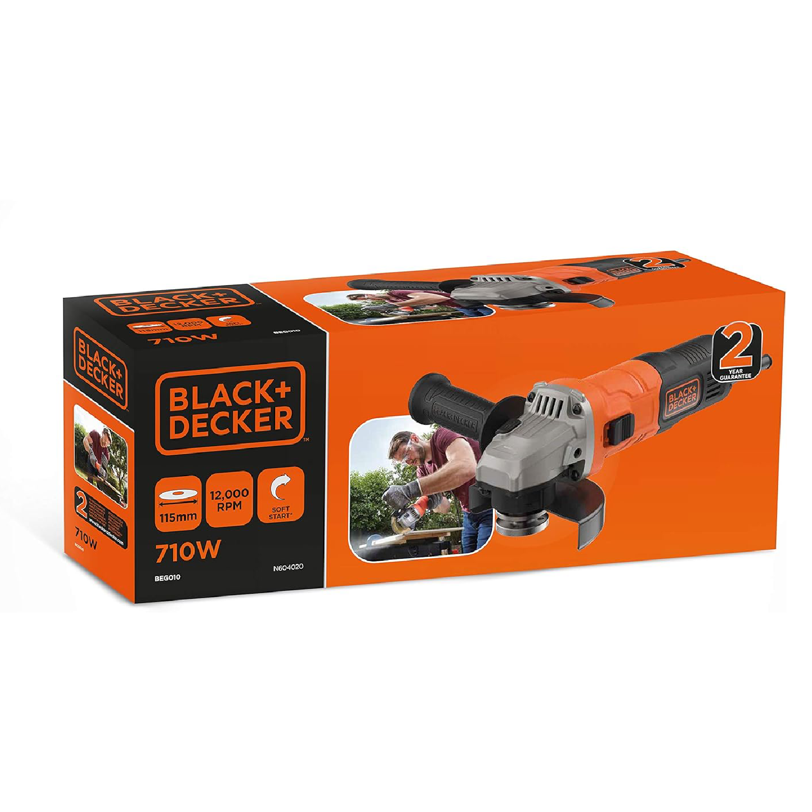 Smerigliatrice angolare "BEG010-QS" da 710 W