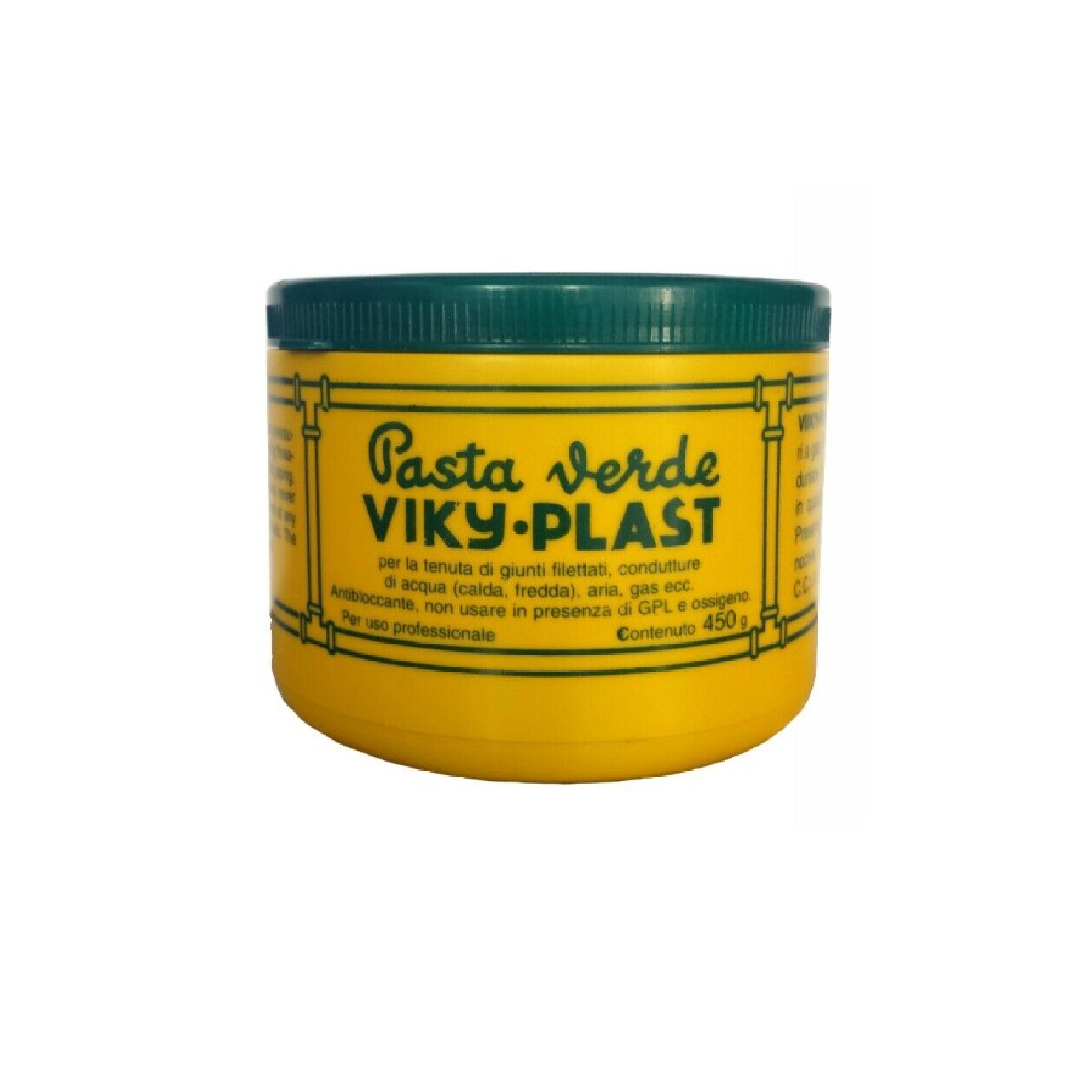 Pasta verde antibloccante per giunti e raccordi filettati