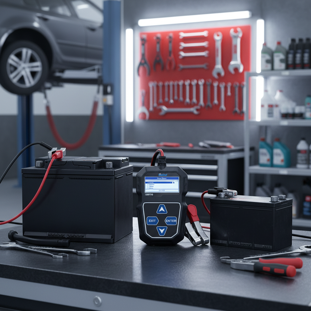 Tester "UB710" con tecnologia gel per batteria auto/moto