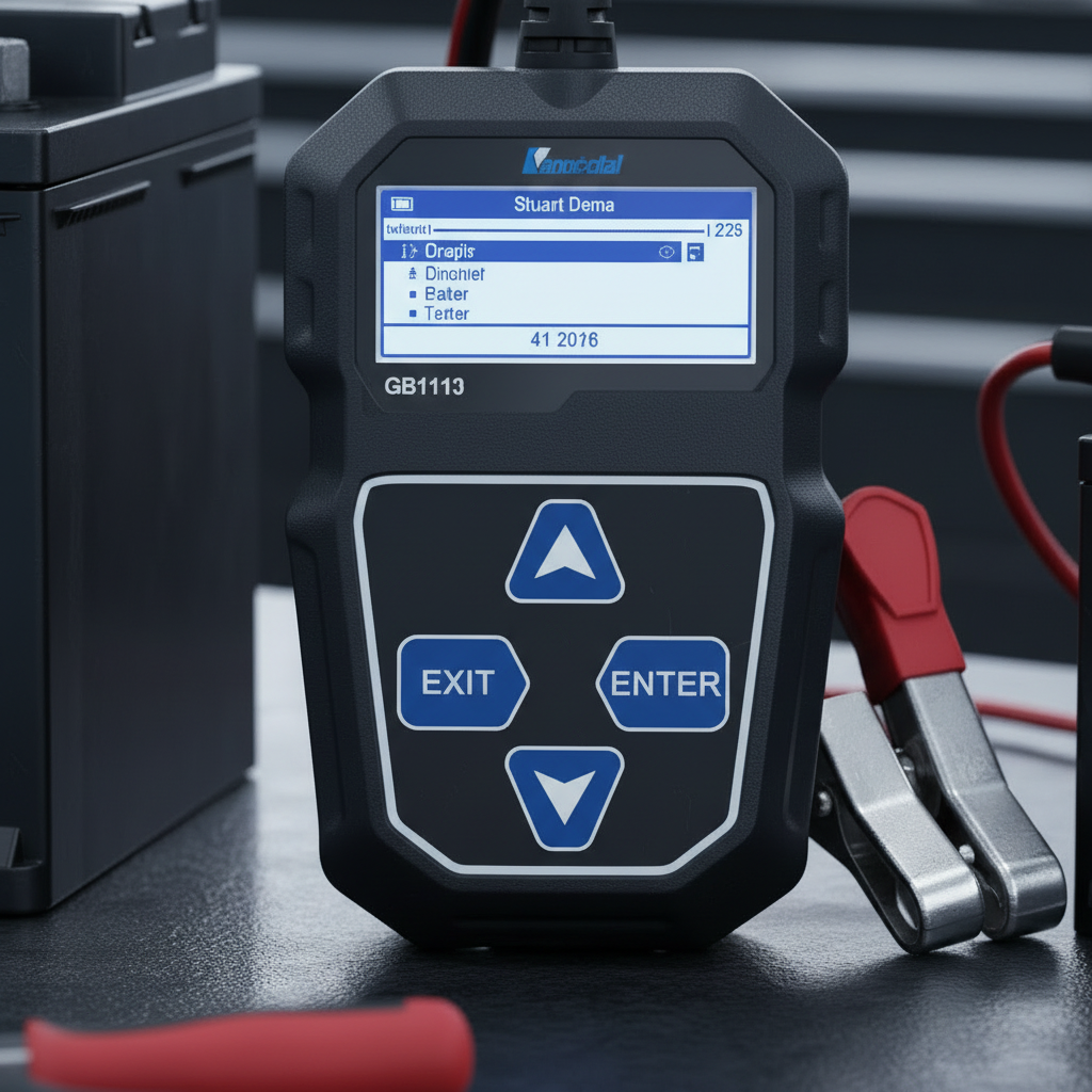 Tester "UB710" con tecnologia gel per batteria auto/moto