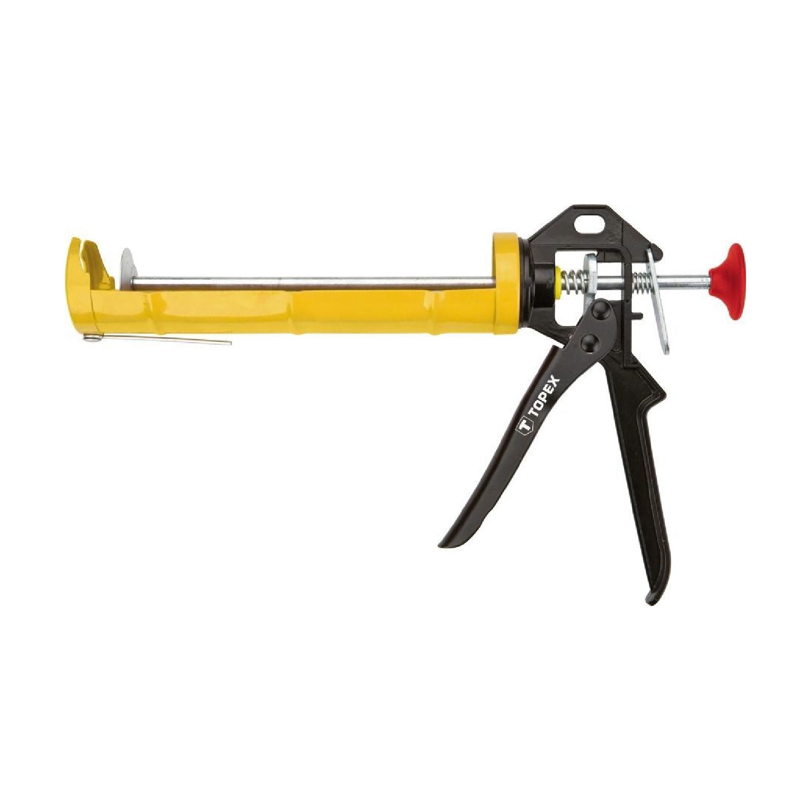 Pistola per sigillanti semiprofessionale con corpo girevole in lamiera