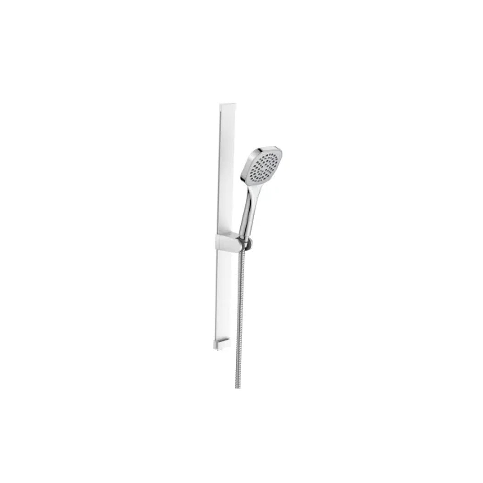 Saliscendi doccia "linea' con barra scorrevole e doccetta in ABS
