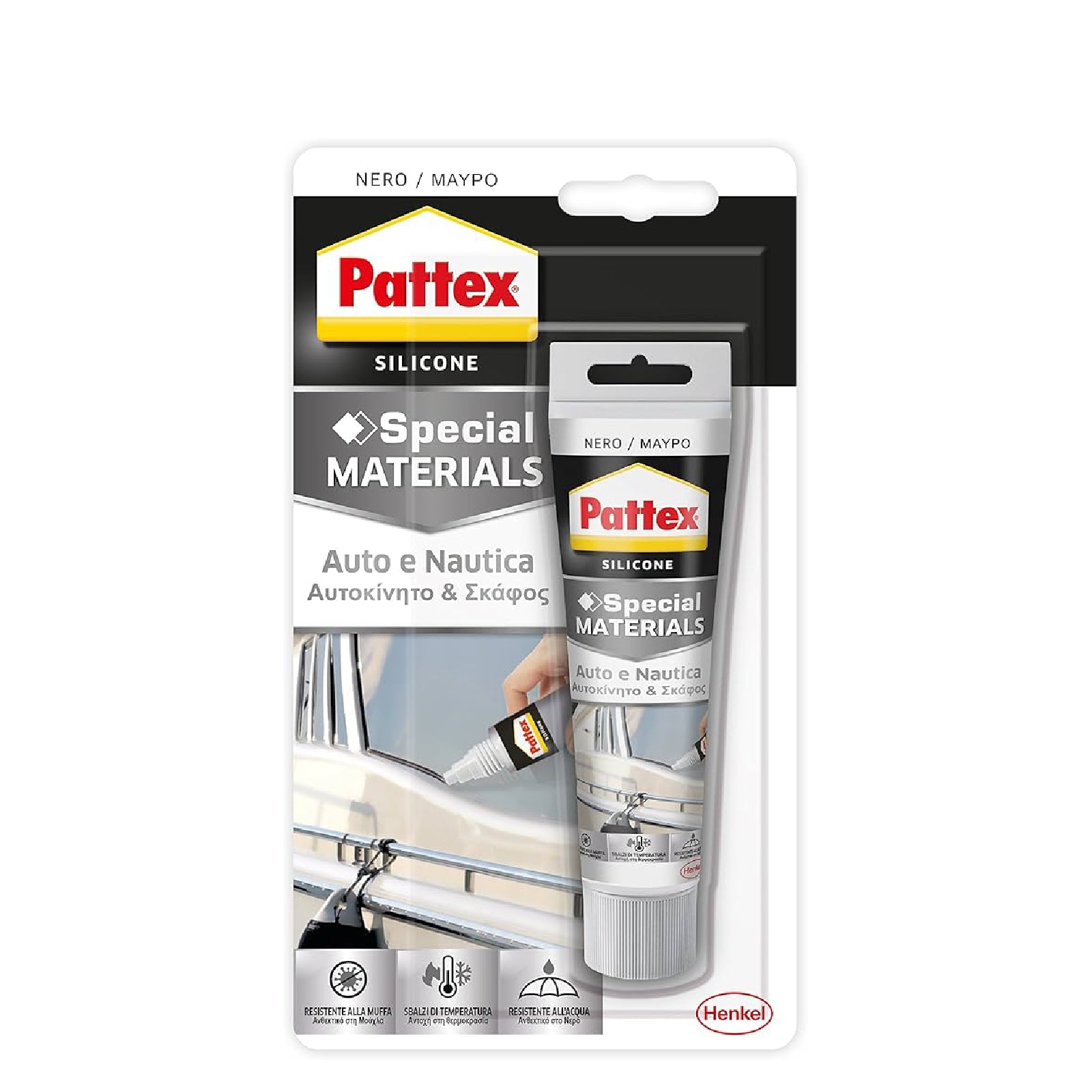 Silicone acetico e molto elastico "Auto-Nautica"