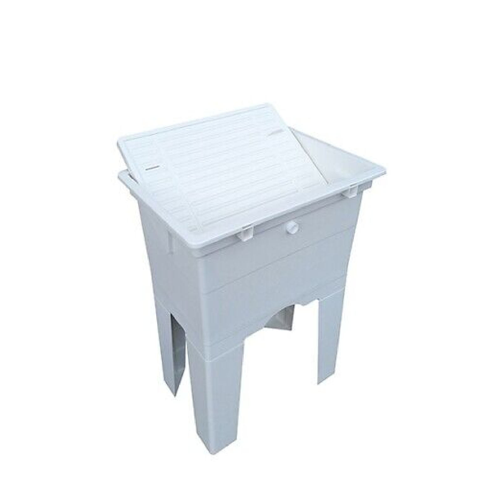 Mobile lavatoio monoblocco in propilene con asse di lavaggio