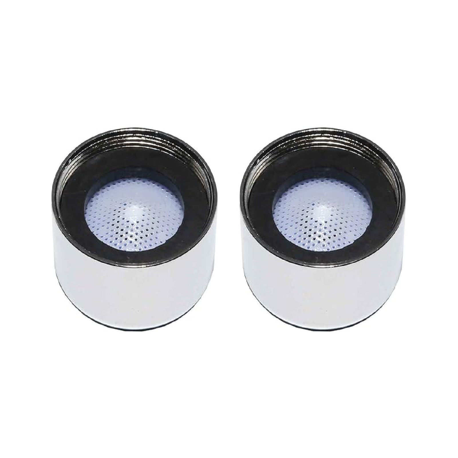 Aeratore per rubinetto a risparmio idrico e flusso regolato in blister