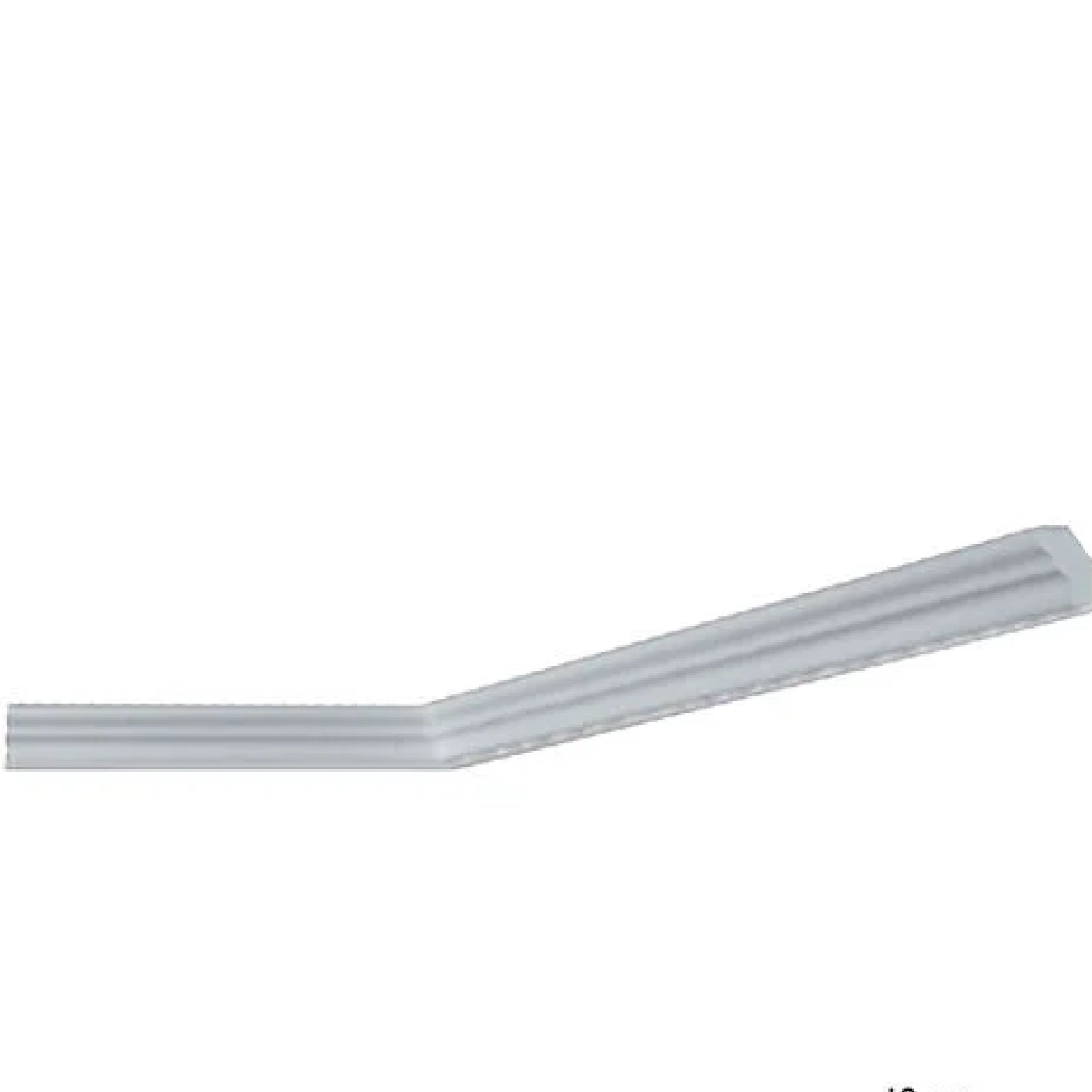 Cornice decorativa per soffitto in polistirene, mm. 40x50