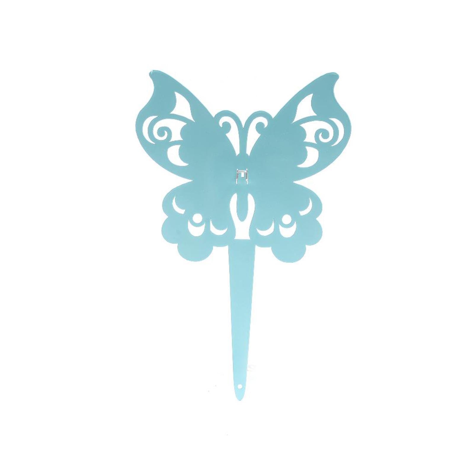 Porta zampirone "Fiori e farfalle" da vaso in metallo, antizanzare da Esterno, da 36 cm