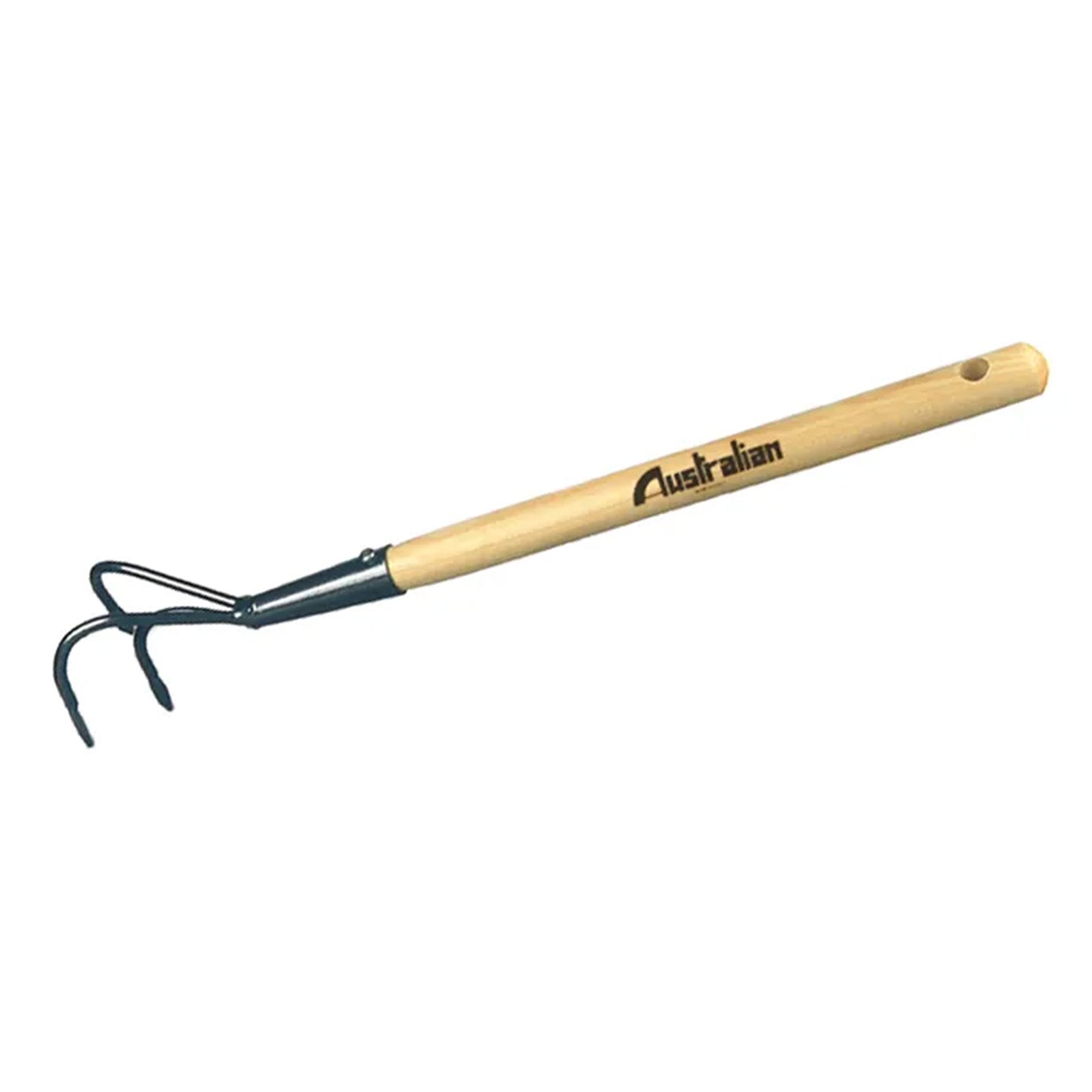 Coltivatore a tre denti con manico in legno 35 cm