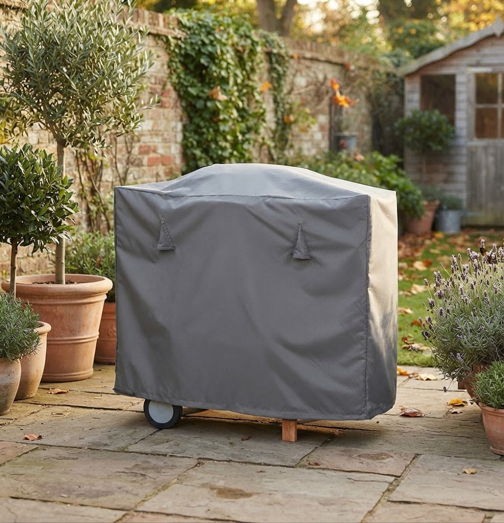 Telo di copertura per barbecue, cover in poliestere idrorepellente 150 x 60 cm