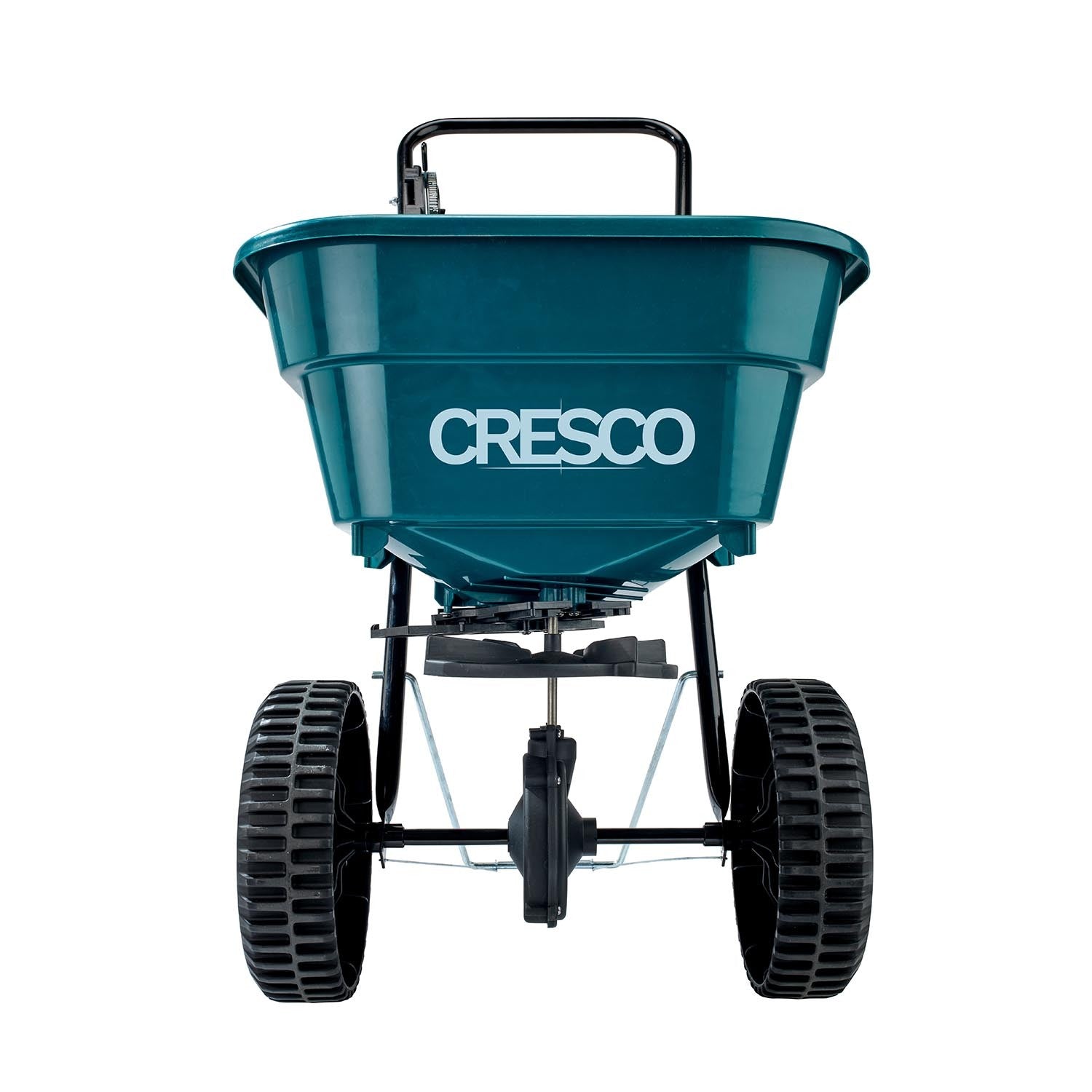 Carrellino spargi concime "Cresco" con vasca in pvc indicato per seminare