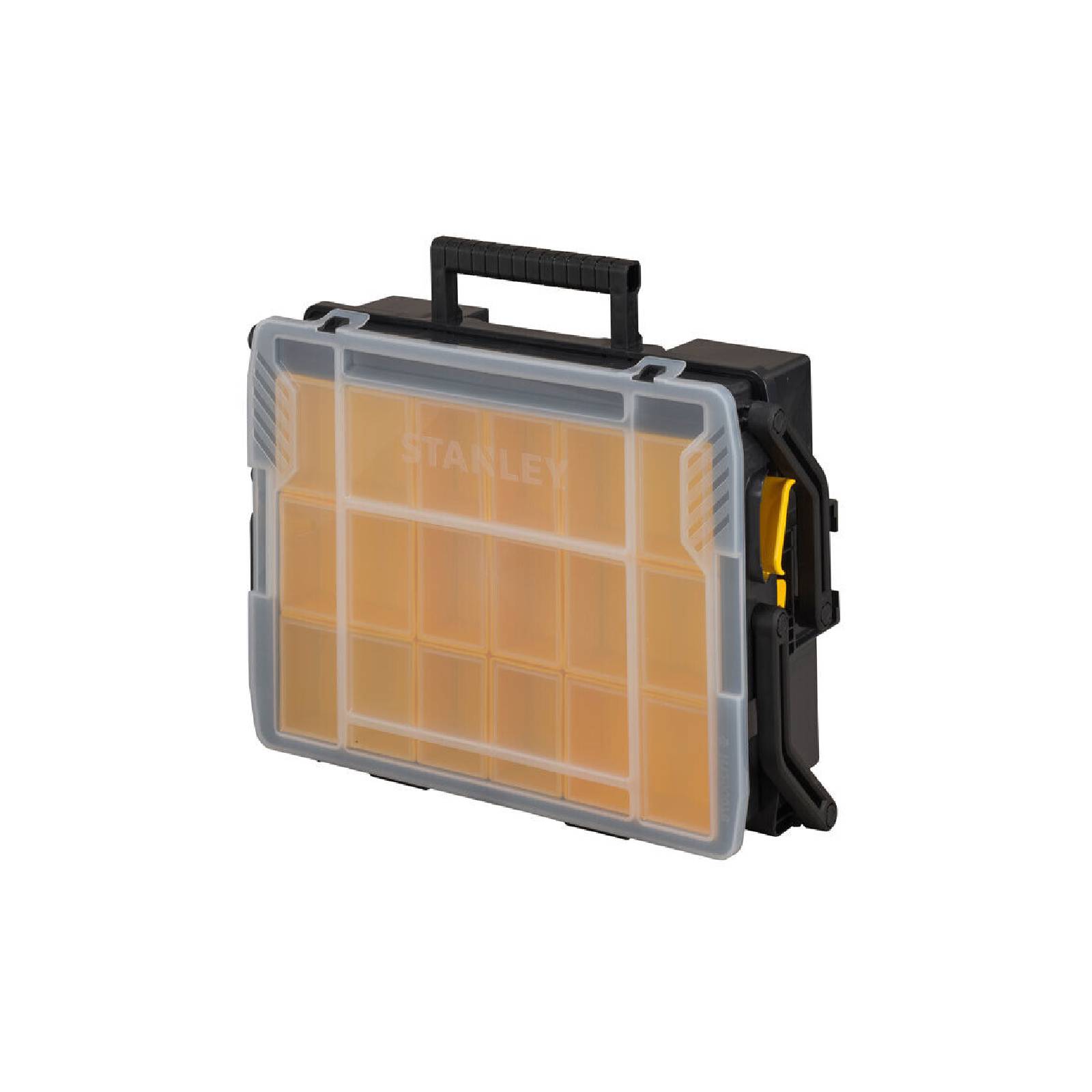 Cassetta organizer porta minuteria "Sort Master Mu" con coperchio trasparente a due livelli