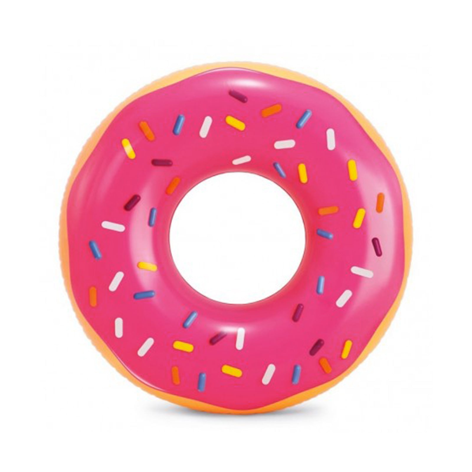 Ciambella salvagente gonfiabile colore rosa da mare e piscina Ø 99 cm