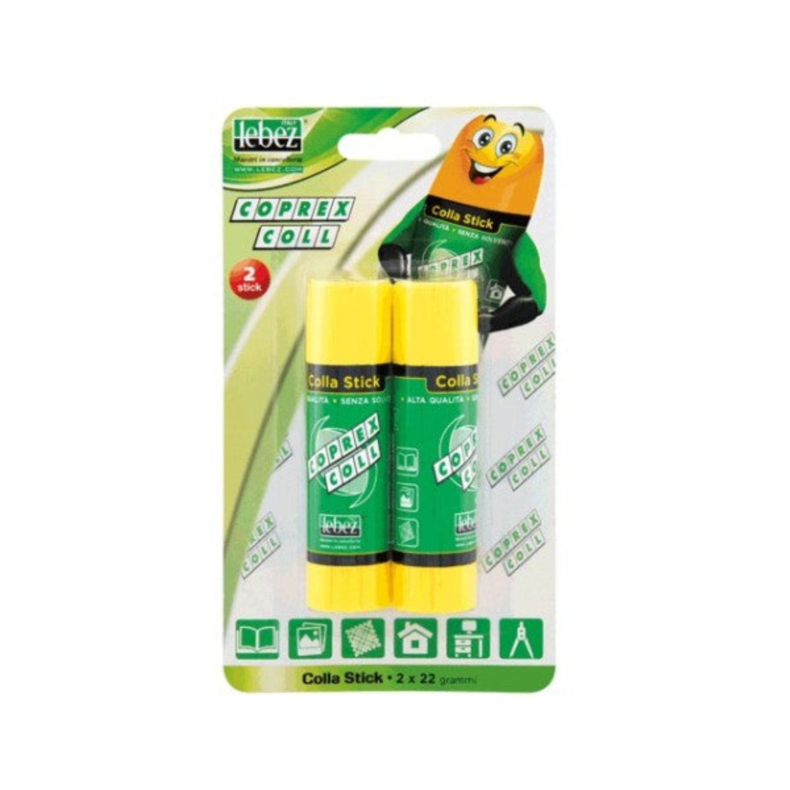 Colla stick senza solventi ideale per carta set da 2