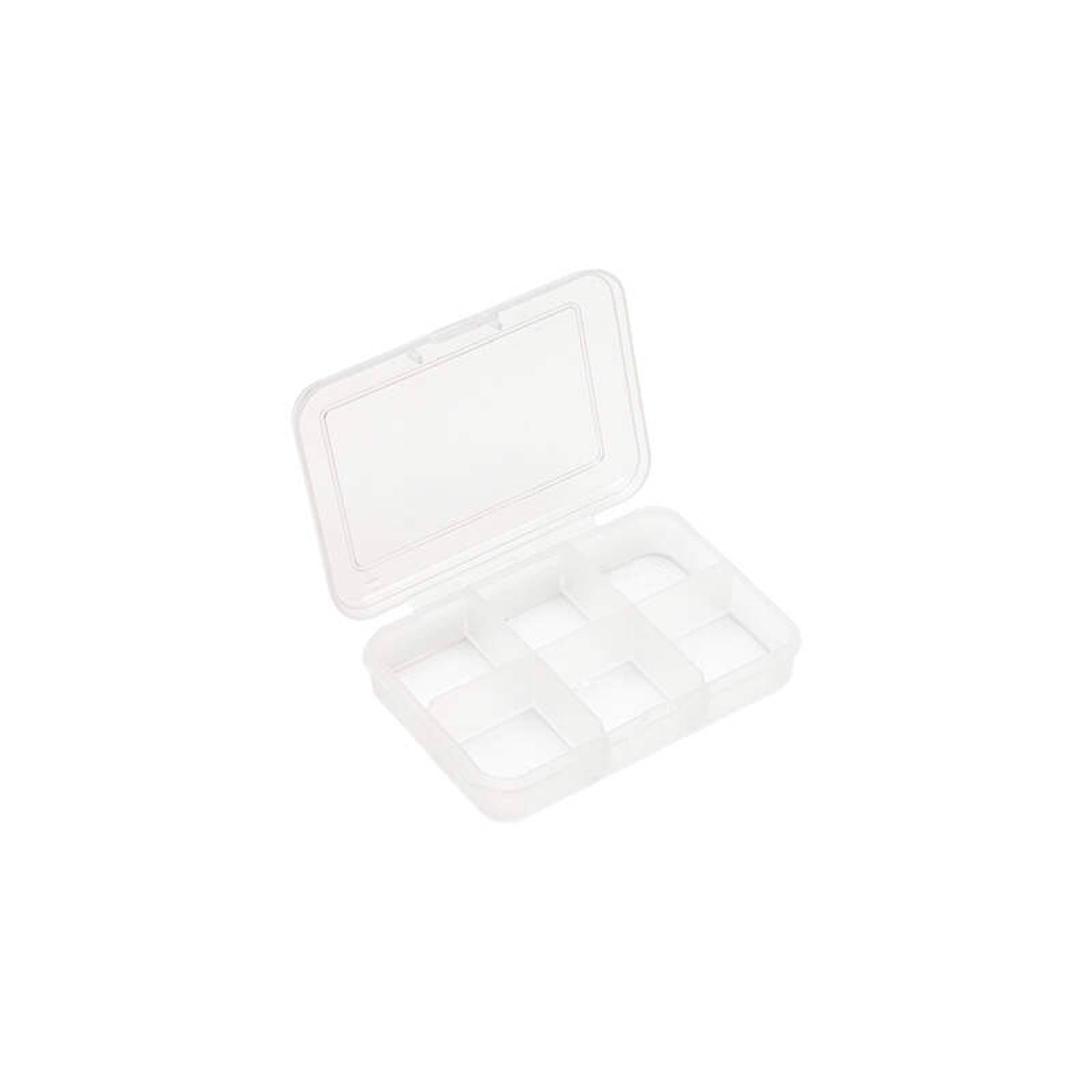 Cassetta porta minuteria realizzata in polipropilene completamente trasparente con uno spessore di 21 mm