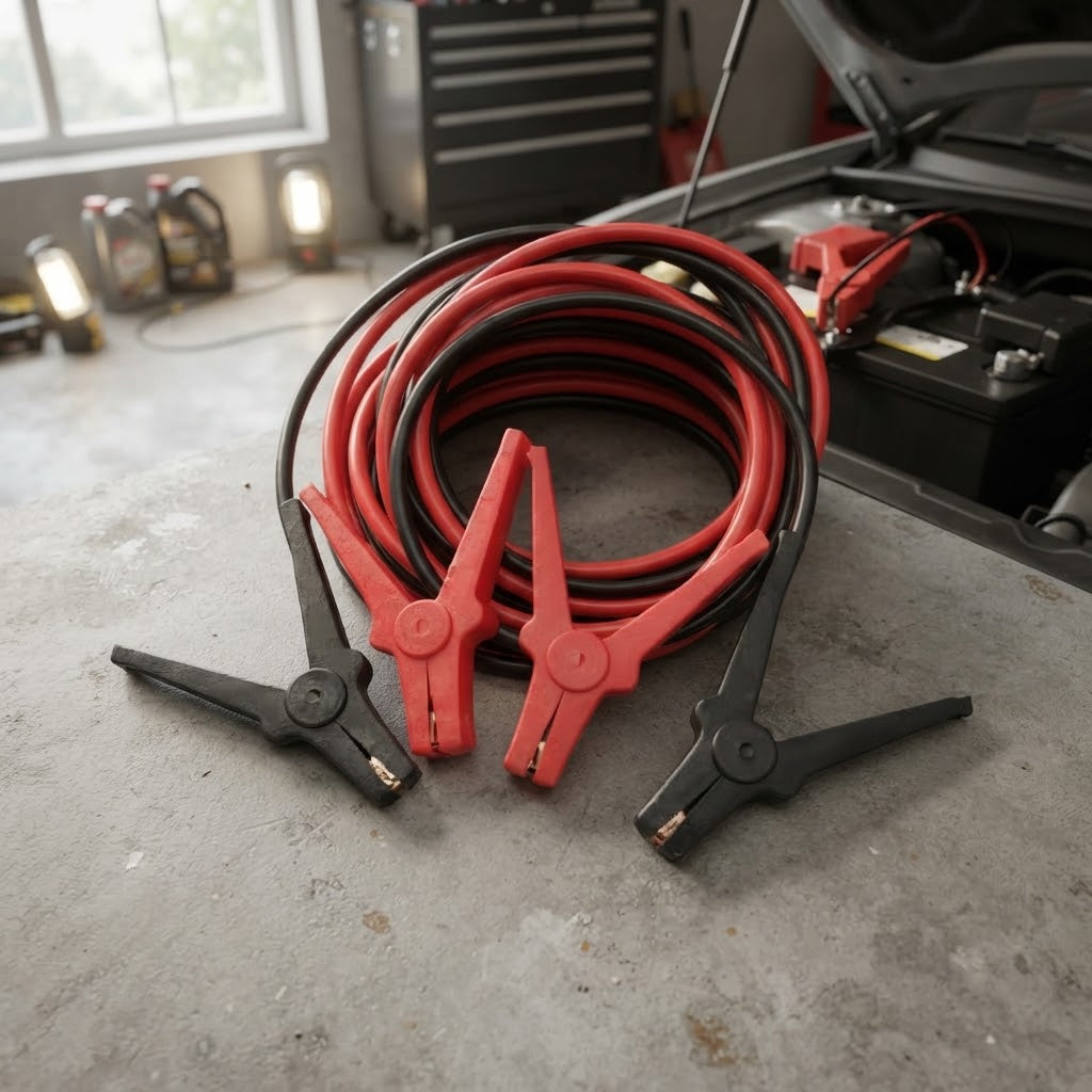 Cavi per batteria "Topex" di soccorso da 400 Ampere lunghi 2,5 mt