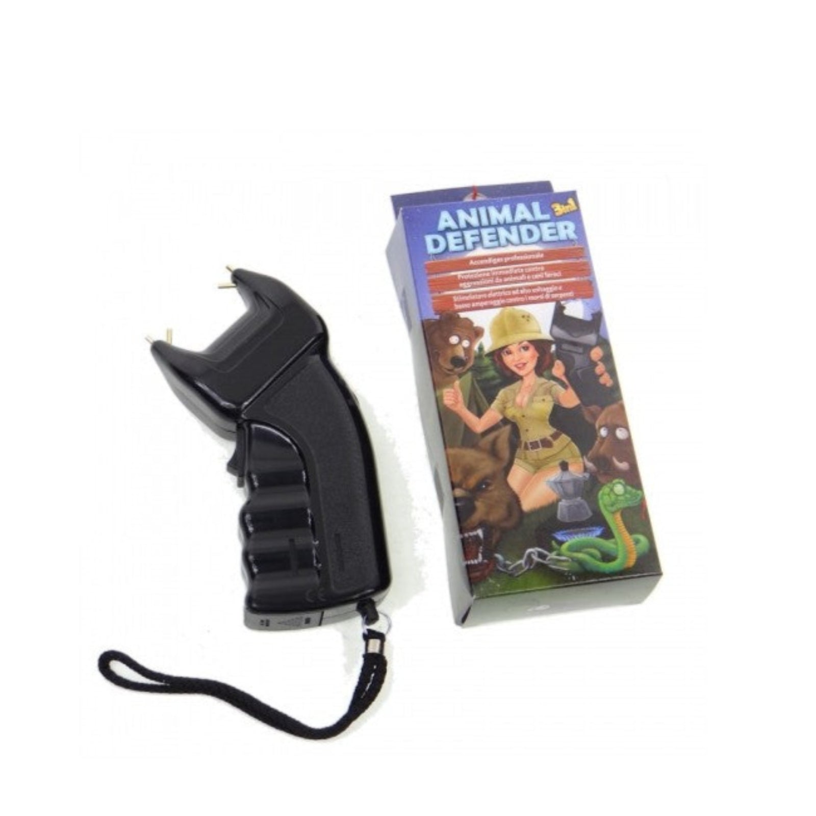 Dissuasore elettrico protezione contro animali e cani feroci