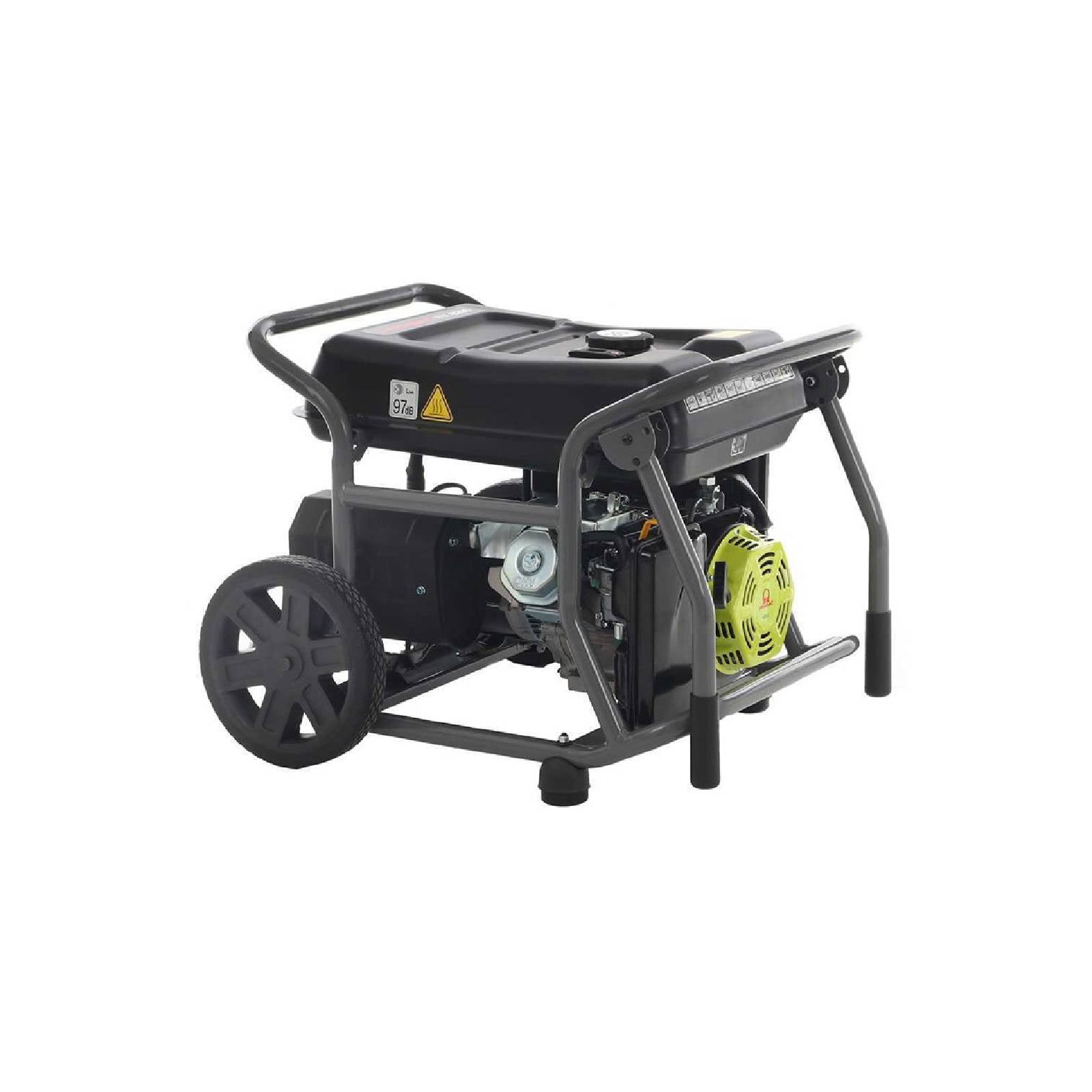 Generatore "WX 6200 ES" motore OHV monofase con funzionamento a benzina e avviamento a strappo ed elettrico 5800 W