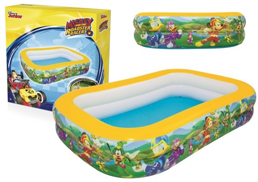 Piscina gonfiabile "Mickey Mouse" da giardino e veranda 175 x 262 cm