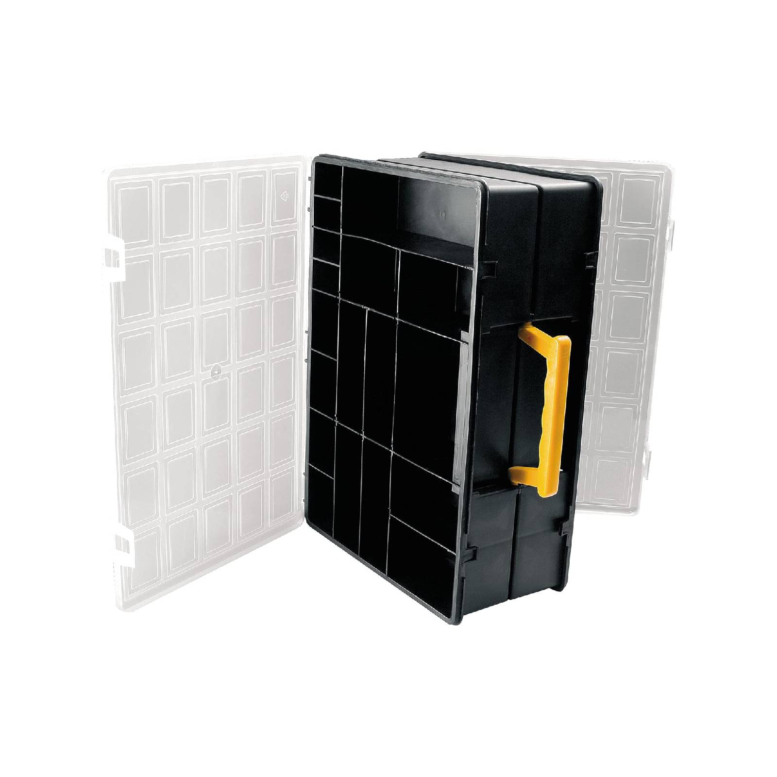 Valigetta porta minuteria art.4400 formata da 18 scomparti 36 x 25 x 13 cm