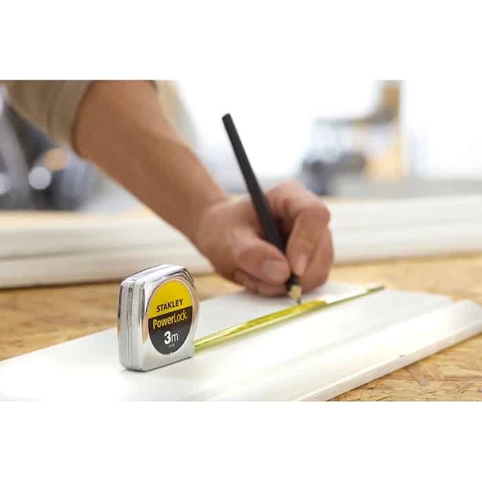 Flessometro "Power Lock" con clip di aggancio