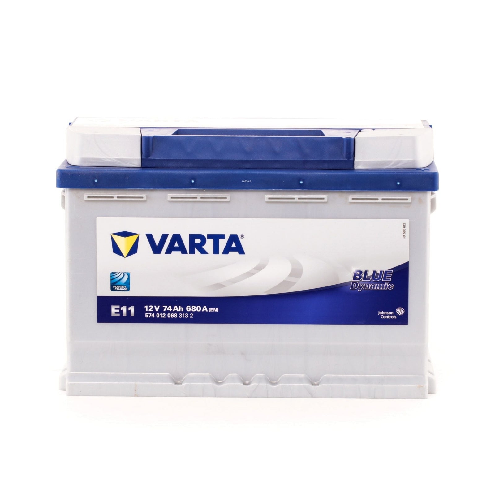Batteria "Varta blue" ad alta resistenza alla collisione per auto