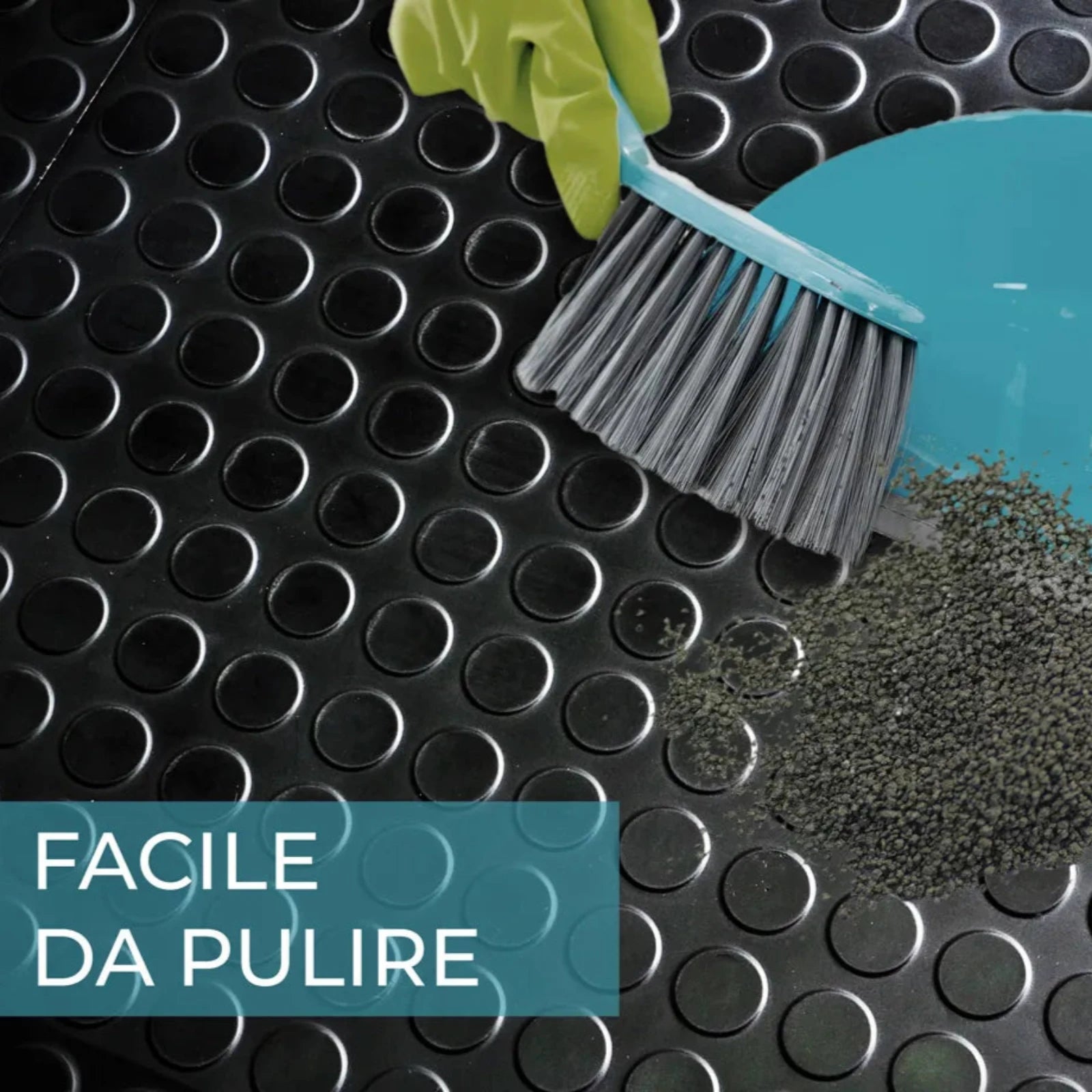 Tappeto a bolle in pvc per protezione pavimenti