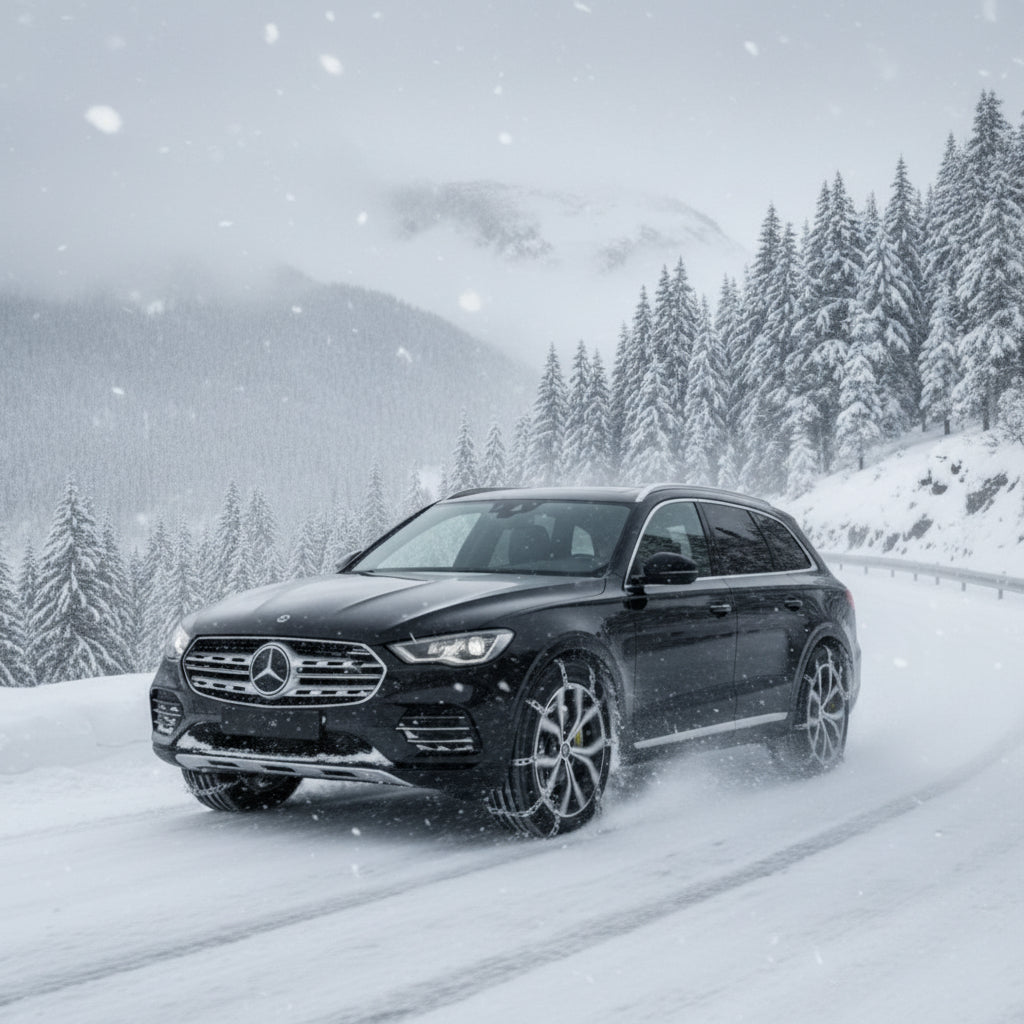 Catene da neve "Lubex" omologate per ruote in acciaio galvanizzato
