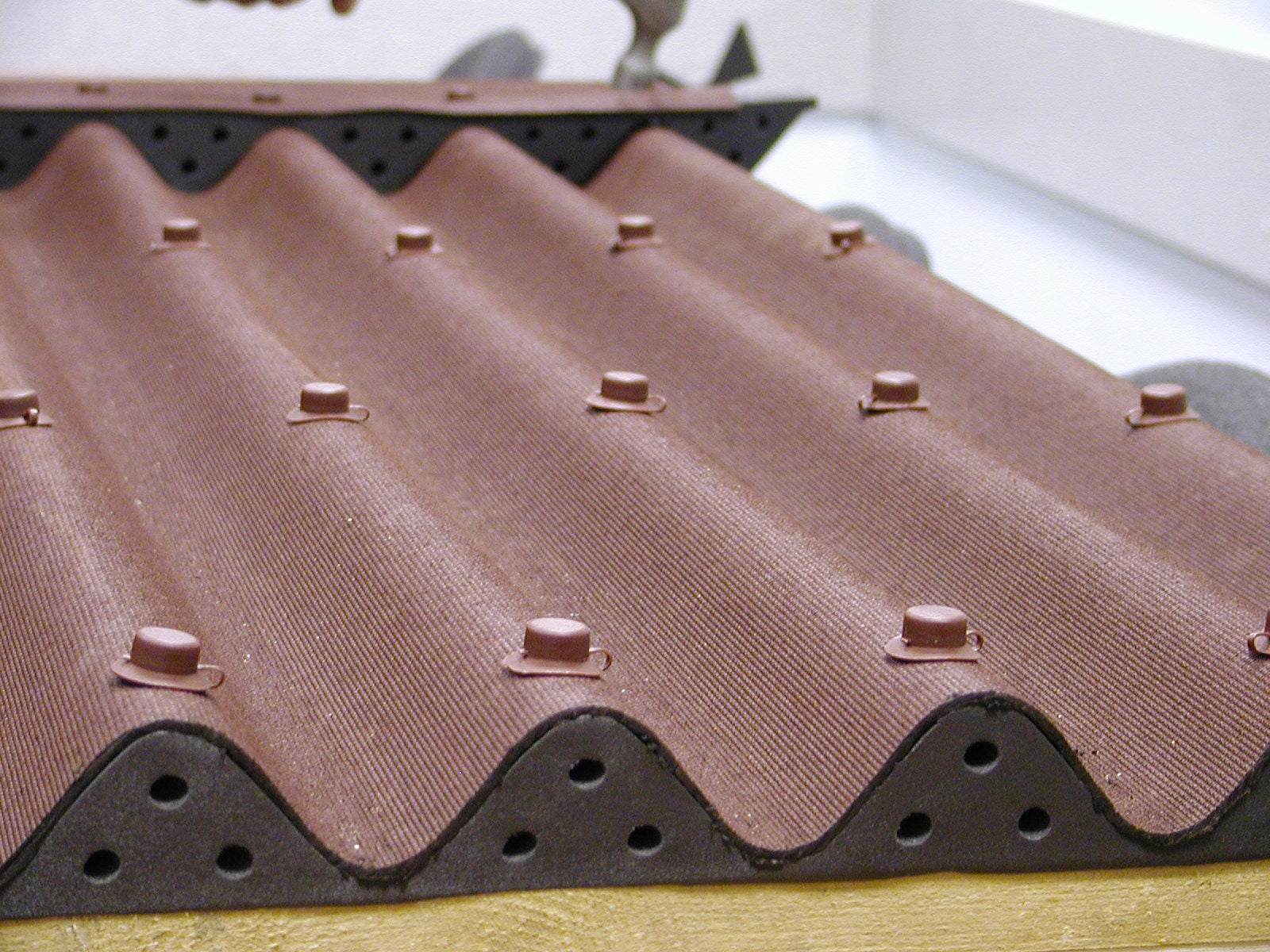 Chiodo in acciaio zincato con rondella di tenuta per fissaggio di lastra bitumata in scatola da 400 pezzi