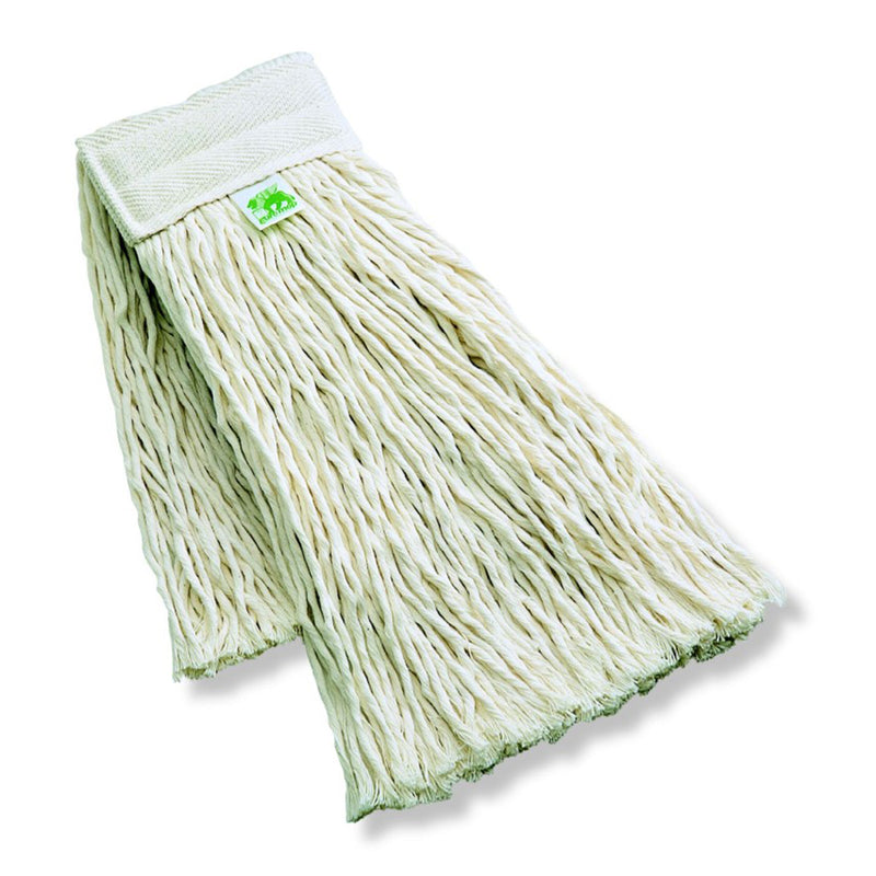 Mop lavapavimenti realizzato con fili di cotone intrecciato da 400 grammi