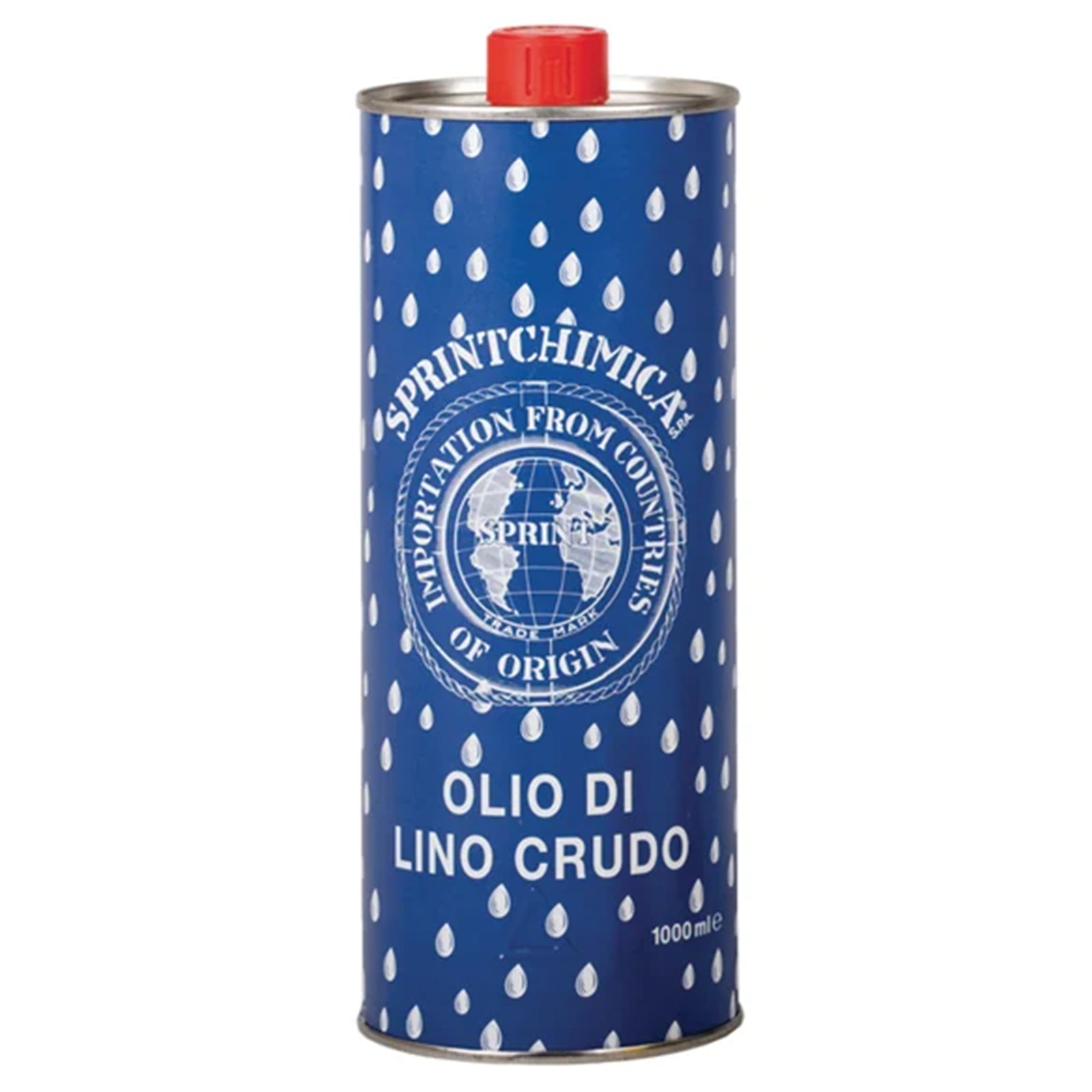 Sprintchimica Olio di Lino Crudo per Protezione Naturale per Cotto e Legno lt 1