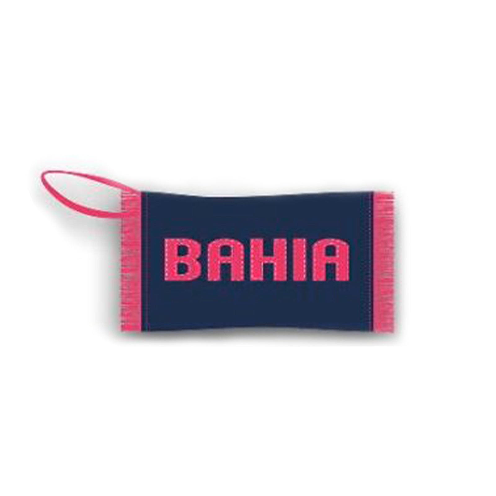 Pochette in tessuto "Bahia" con maniglie resistenti per mare e viaggi