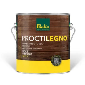 Proctillegno – Impregnante a Solvente per la Protezione e la Decorazione del Legno 2.5 lt